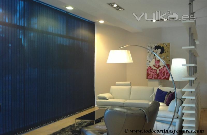 Cortina Vertical Screen negro