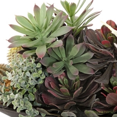Plantas artificiales planta cactus crasas artificiales con maceta 32 3 - la llimona home