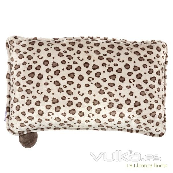 Nici peluches y complementos. Nici leopardo boy cojn rectangular 2 - La Llimona home