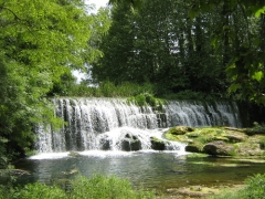 Salto de agua en sant miquel de campmajor