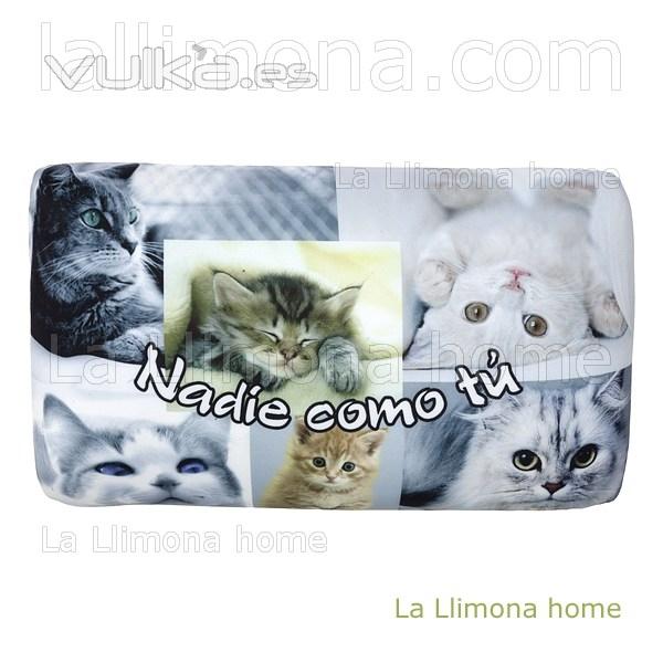 Cojin antiestres gatos rectangular NADIE COMO TU 23 1 - La Llimona home
