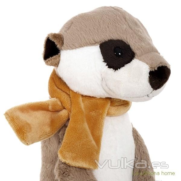 Nici peluches y complementos. Nici suricata Meerkat peluche con bufanda 20 1 - La Llimona home