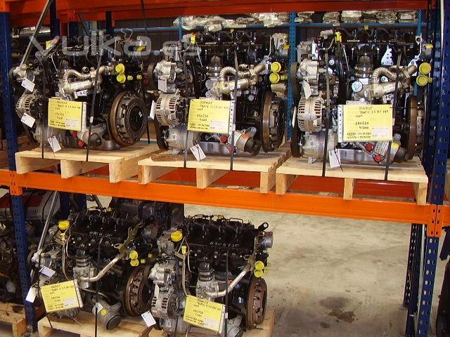 Motores usados en stock de coches de desguaces