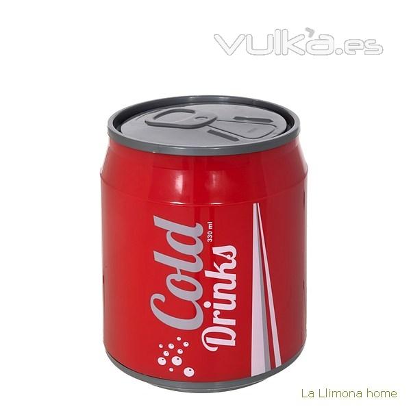 Gifts. Papelera lata refresco Cold Drinks 21 - La Llimona home