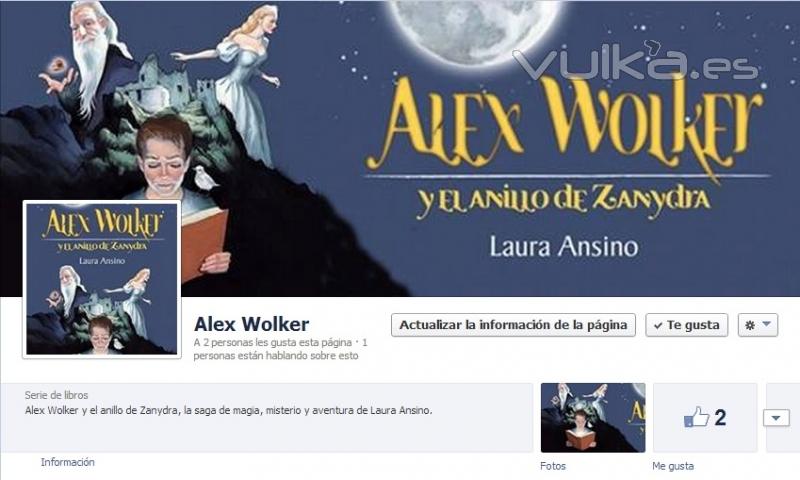 Saga Alex Wolker - el anillo de zanydra - novela de magia misterio y aventura - Laura Ansino