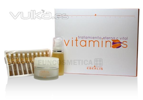 Kit Antioxidante: Eterna C Vital Crema 50ml, Eterna C Vital Serum 30ml,5 fitoextractos