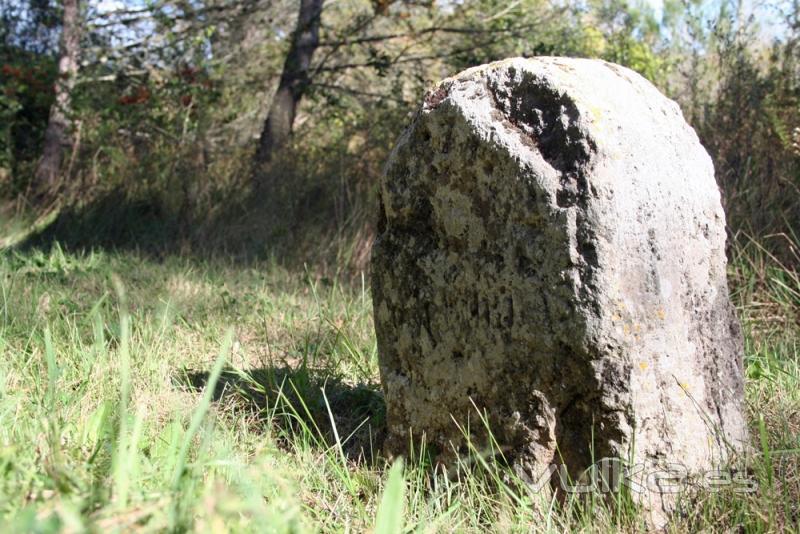 Fita o mojón. Deslinde entre fincas rústicas