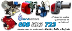 Reparación de Quemadores de gas o gasoleo en Madrid