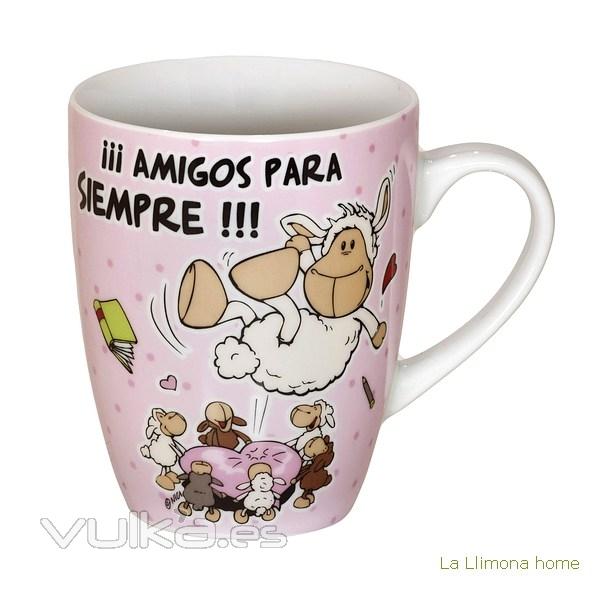 Nici tazas o fancy mugs. Nici fancy mug Amigos para siempre - La Llimona home