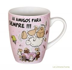 Nici tazas o fancy mugs nici fancy mug amigos para siempre - la llimona home