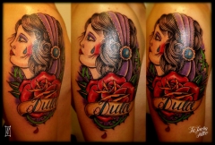 Tattoo,tradicional,tatuaje,el ejido,old schooladraalmeria,berja,lucha,pin up,tatoo,tattooflash