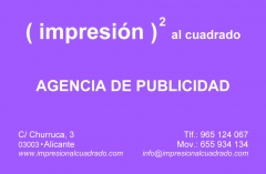 Foto 204 agencias de publicidad en Alicante - Impresion al Cuadrado