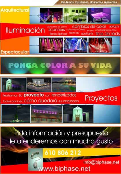 PUBLICIDAD ILUMINACION ESPECTACULAR Y ARQUITECTURAL