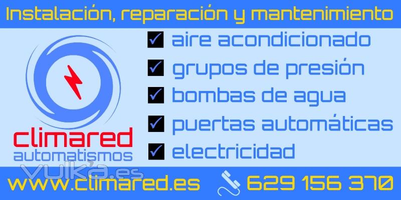 Climared Automatismos, instalacion, reparacion y mantenimiento en Huelva y provincia.
