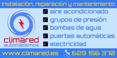 Climared automatismos, instalacion, reparacion y mantenimiento en huelva y provincia