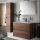 Conjunto de mueble mas lavabo y columna para bao . Salgar