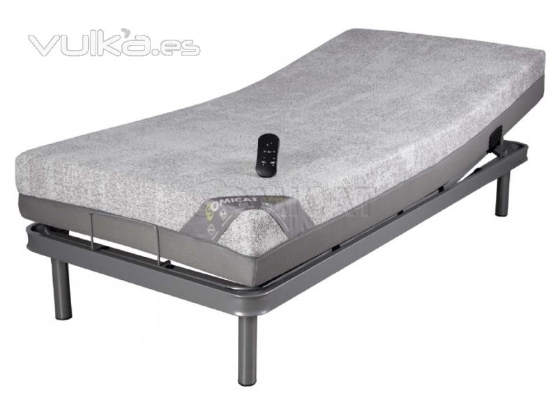 Pack cama articulada + Colchon visco