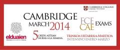 Cambridge intensive courses january-march 2014