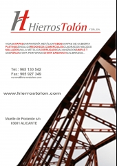 Foto 99 tubos y tuberías en Alicante - Hierros Tolon y cia sa