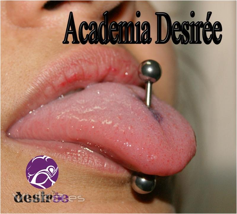 Piercing en lengua