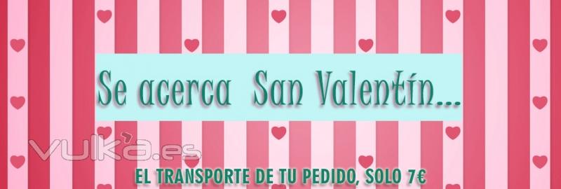 A UN PASO DE SAN VALENTIN....... TU REGALO EN ARTICOENCASA.COM