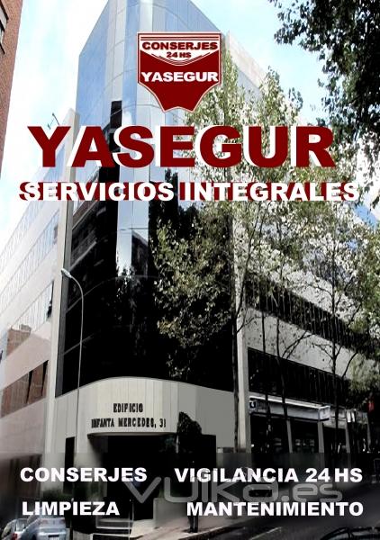 VIGILANCIA Y SEGURIDAD YASEGUR, C/ INFANTA MERCEDES 31,2 PL.MADRID SERVICIOS AUXILIARES