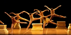 Ballet escenografia de tomas ruata para el reflejo del pensador (foto: popo imagen)