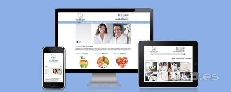 Pagina Web Neobunker - Nutricion Mayte Ponce