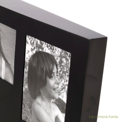 Portafotos multi ventanas. portafotos multiple ola de pared negro 8 fotos 3 - la llimona home