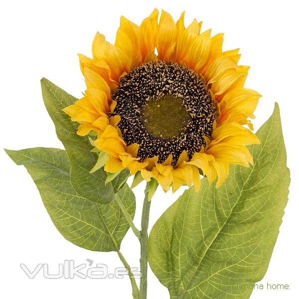 Flores artificiales. Flor girasol artificial 75 - La Llimona home