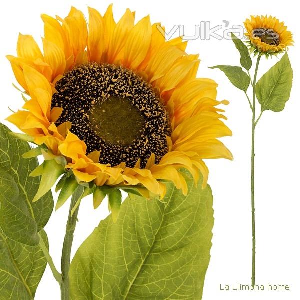 Flores artificiales. Flor girasol artificial 75 1 - La Llimona home