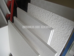 Modelos de placas de escayola para techos desmontables