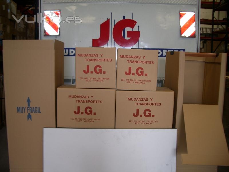 MUDANZAS Y TRANSPORTES J . G