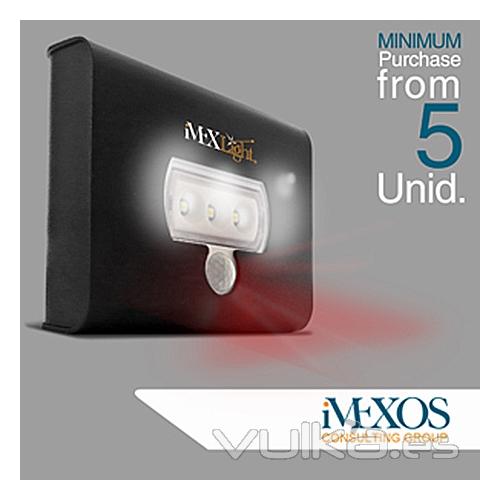 iMEX Light, Luz de seguridad con Sensor para baos porttiles.