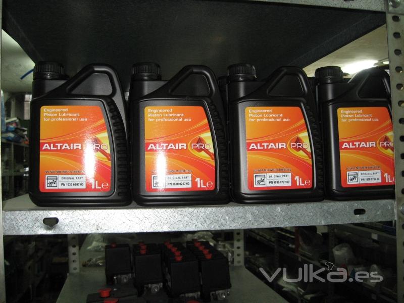 Aceite para compresores de pistn Altair Pro.