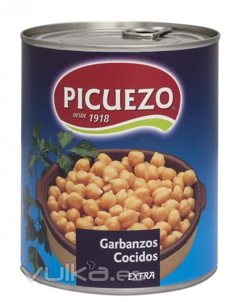 Garbanzo cocido lata 1 kg