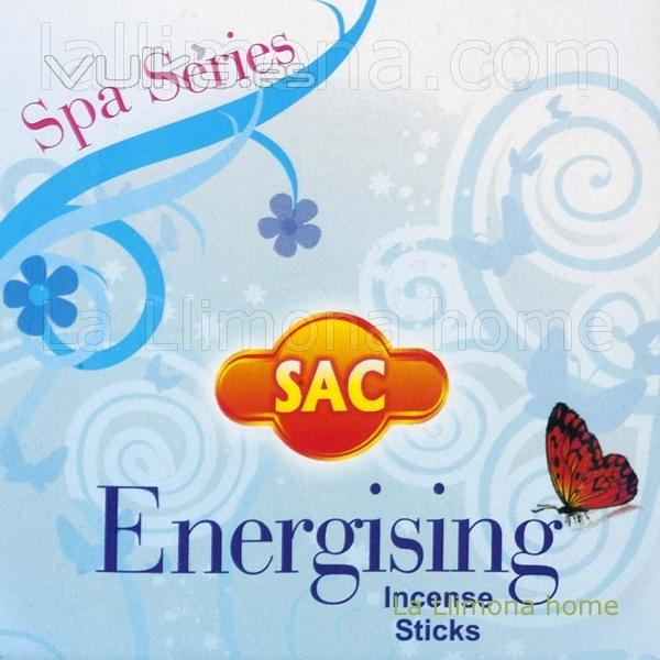 Inciensos y ambientadores. Incienso sac energa caja sticks - La Llimona home