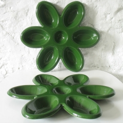 Babia bazar vintage :: bandejas con forma de flor :: wwwbabiainfo