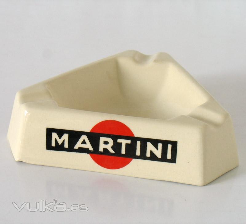 Babia bazar vintage :: Cenicero Martini de porcelana Cranord de 1960 :: www.babia.info