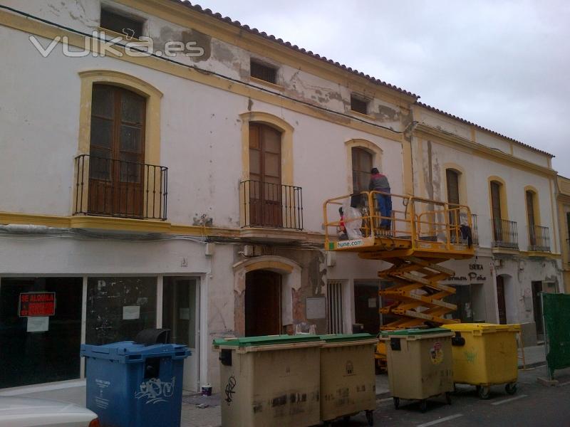 restauracion fachada en merida