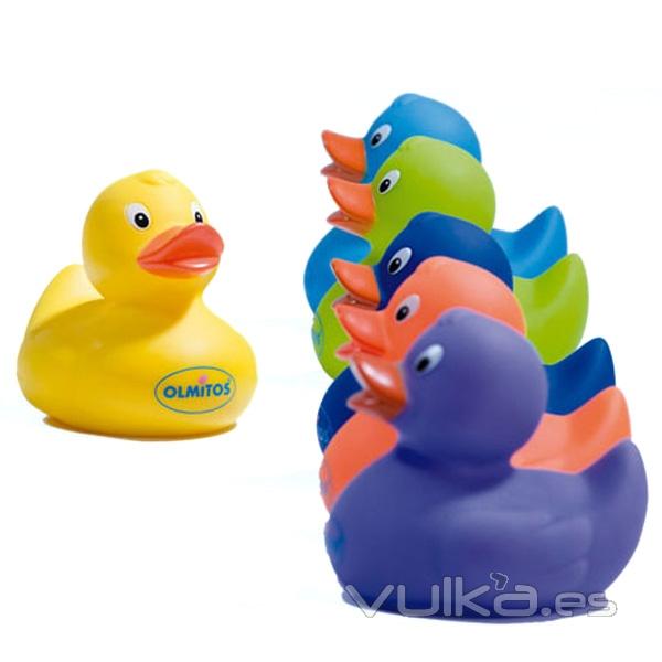 Patitos de colores para acompaar los baos de tus peques.