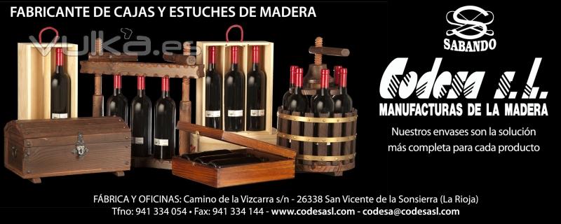 Cajas de madera de primera calidad