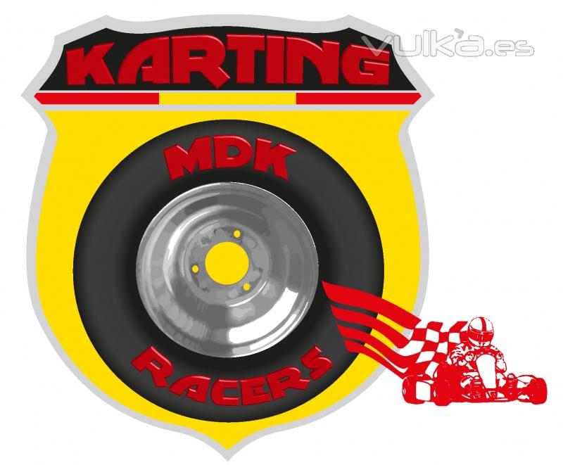 Logo para el Equipo de Karting MDK