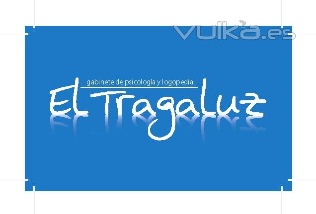 logo y papelera para el gabinete El Tragaluz