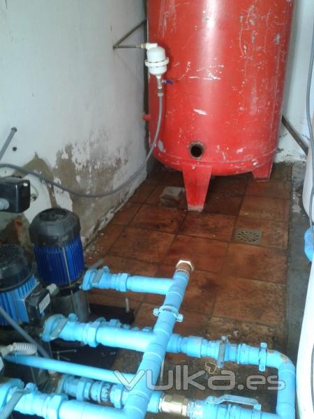 instalacion, reparacion, mantenimiento grupos de presion y bombas de agua en huelva y provincia