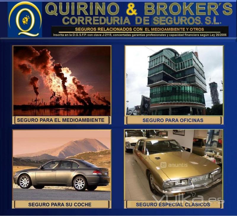 QUIRINO & BROKERS - Empresario ha pensado alguna vez en los perjuicios MEDIO AMBIENTALES, consulteno