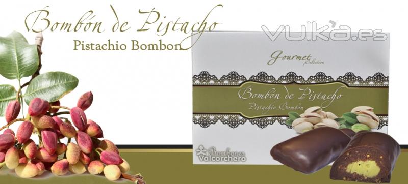 Bombn de Pistacho-Bombones Valcorchero