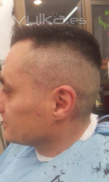 CORTE REALIZADO CON FLAT -TROPPER