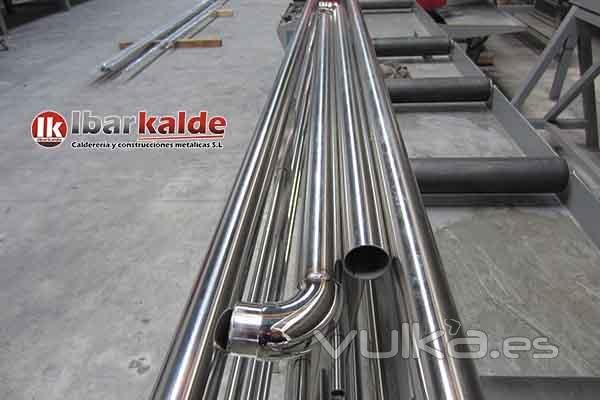 Instalación de barandillas de acero inoxidable en Gipuzkoa