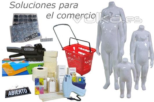 accesorios para tiendas